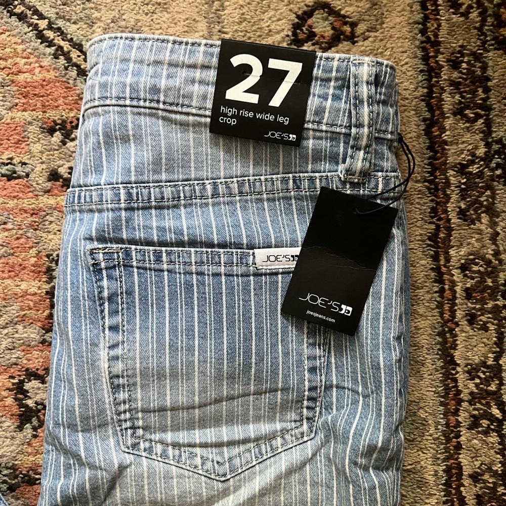 Joe’s wide leg crop Jean